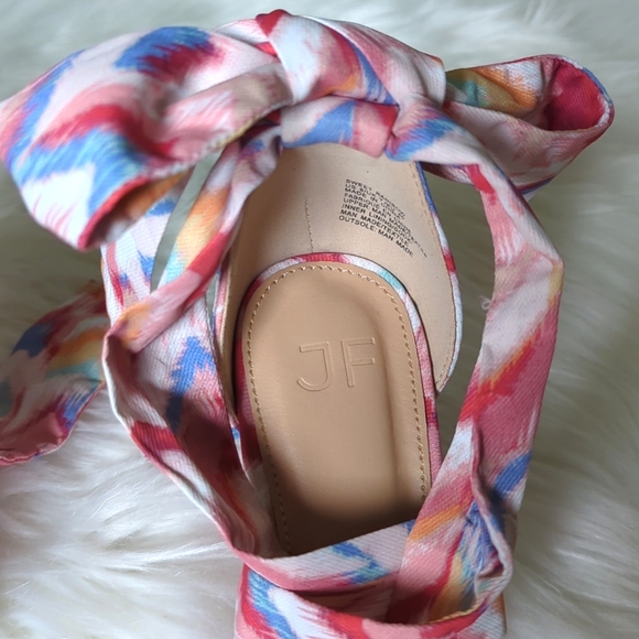 *Worn Once* JustFab Heeled Sandals Size 9 - Picture 5 of 8